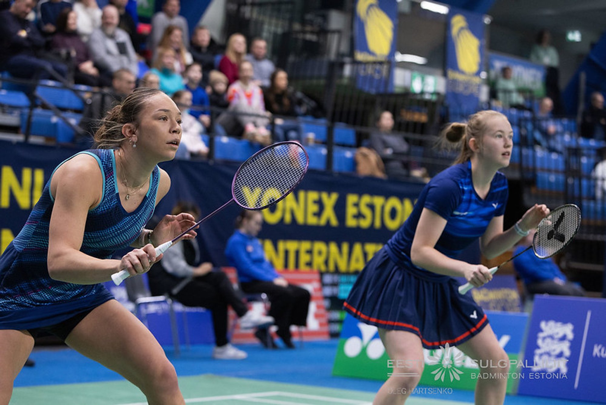 Sulgpallurid Kruus ja Üprus saavutasid kodusel Euroopa karikaetapil kolmanda koha