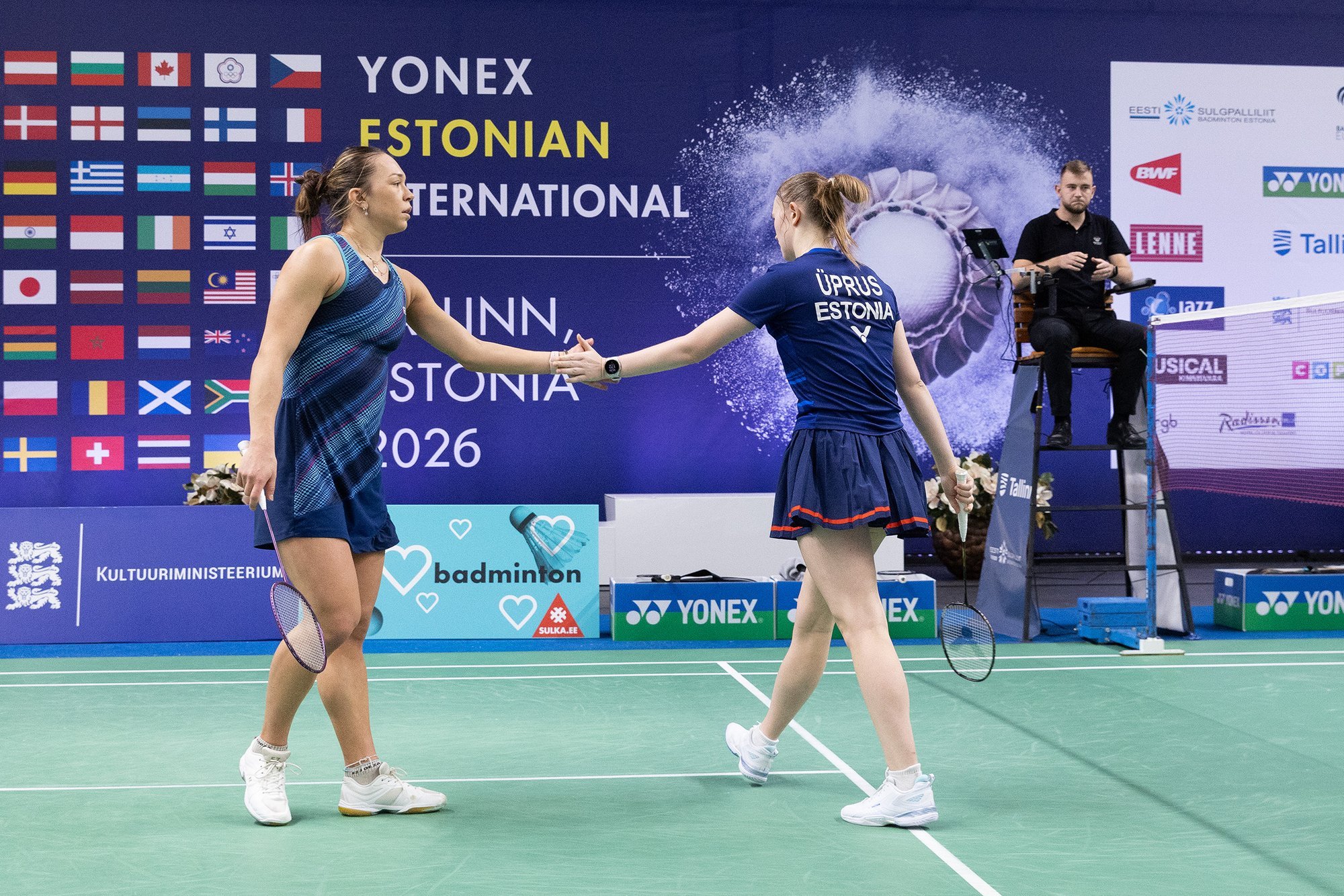 Sulgpallurid Kruus ja Üprus teevad kodus karjääri parimat turniiri