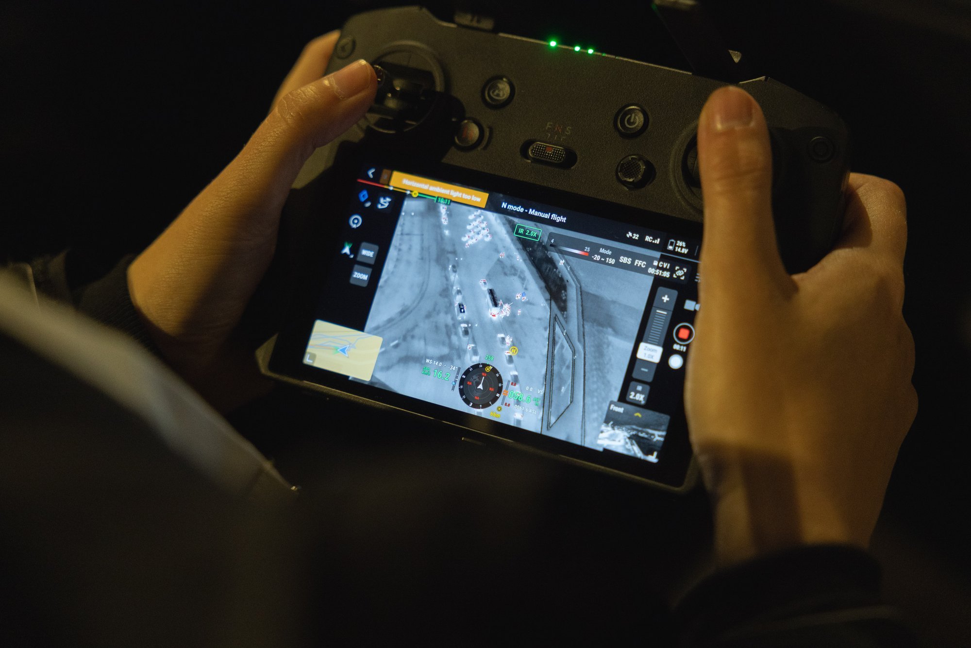 Uuenduskuuri läbiv julgestusbüroo võttis VIP-ide kaitsmiseks appi kehasoojust nägevad droonid