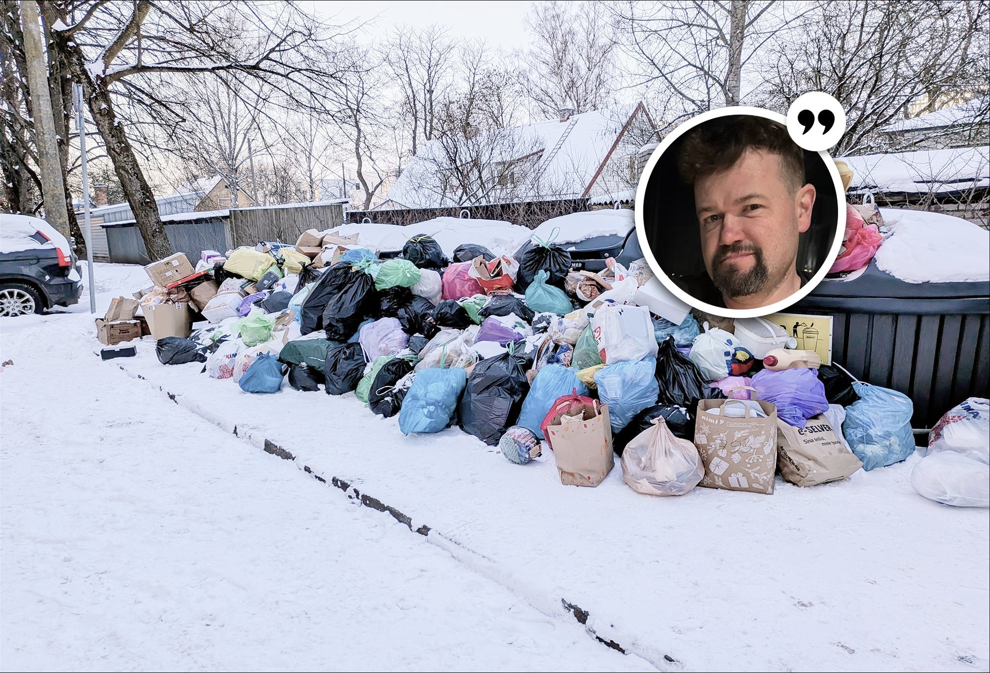 REPLIIK | Krister Paris: vaadake seda õudust! Tallinna uus võim hakkas inimesi prügisse uputama