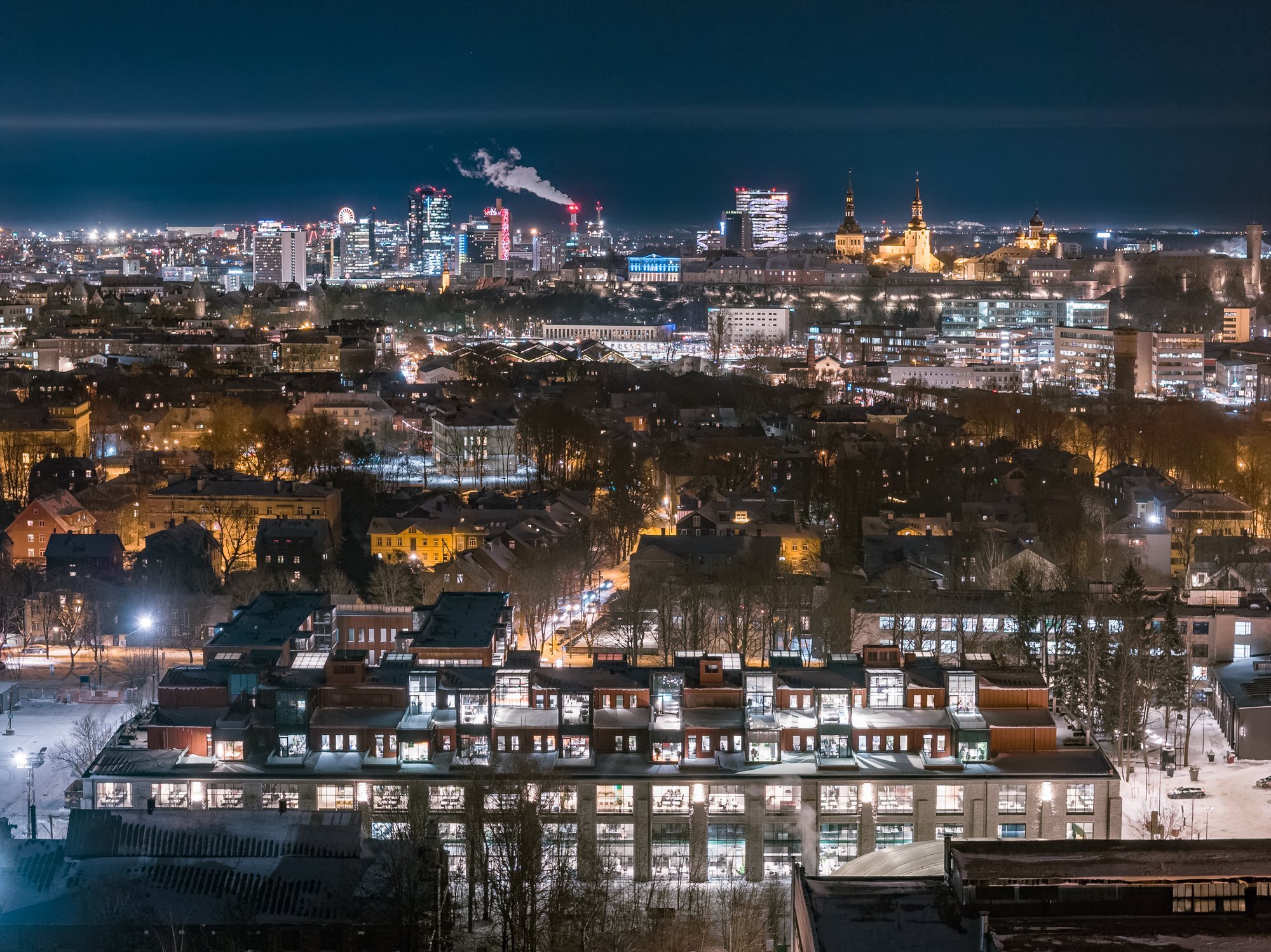 FOTOD | Vaata, milline talvemaagia valitseb Tallinna moodsaimas äripargis „Wise’i kvartalis“