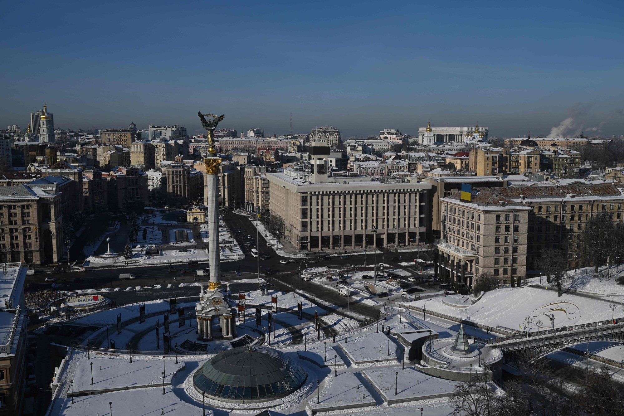 Kiievis on kütteta pool elumajadest