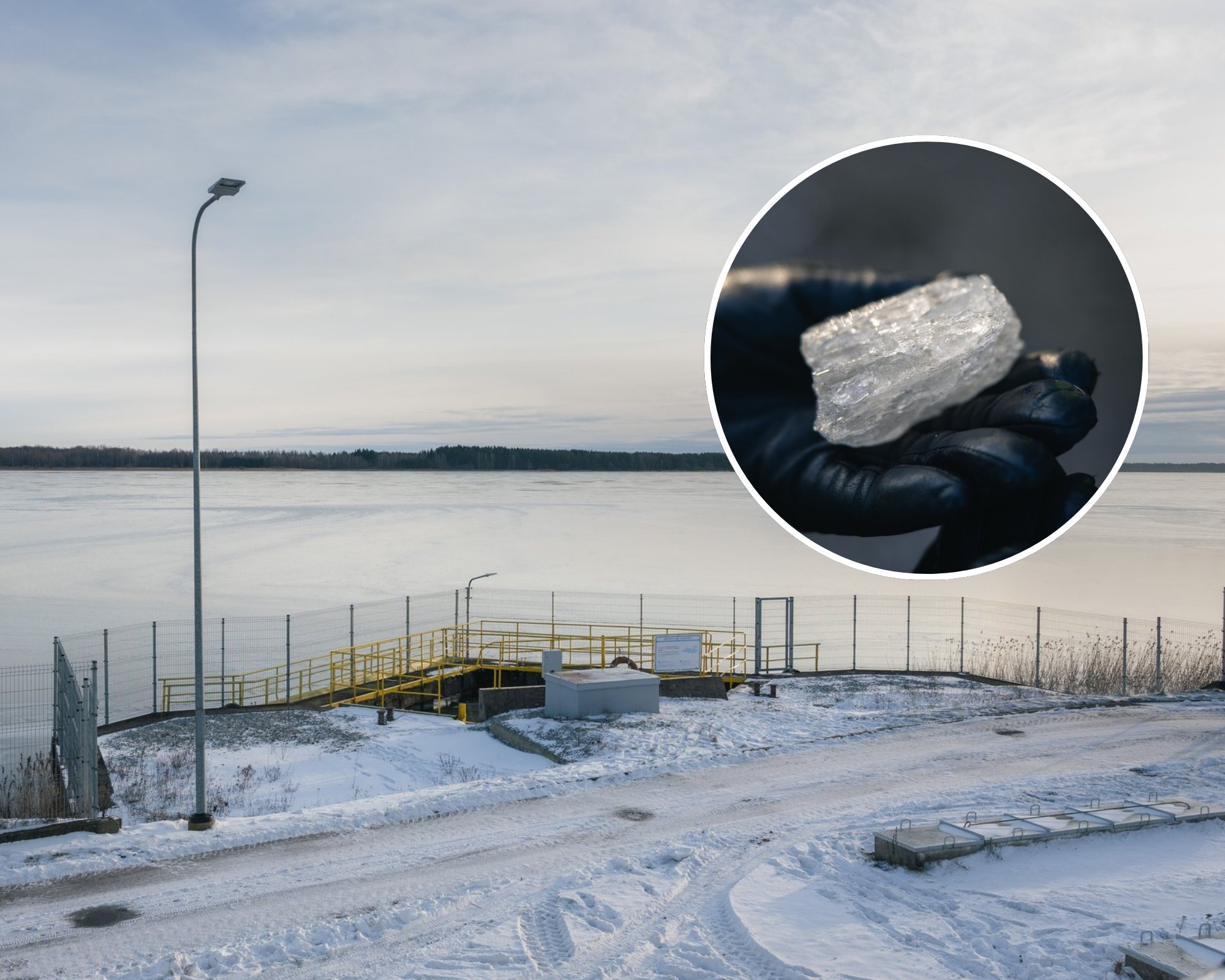 FOTOD | Tallinna Vesi jälgib pingsalt seisu Ülemiste järvel: tuukrid on sukeldumisvalmis