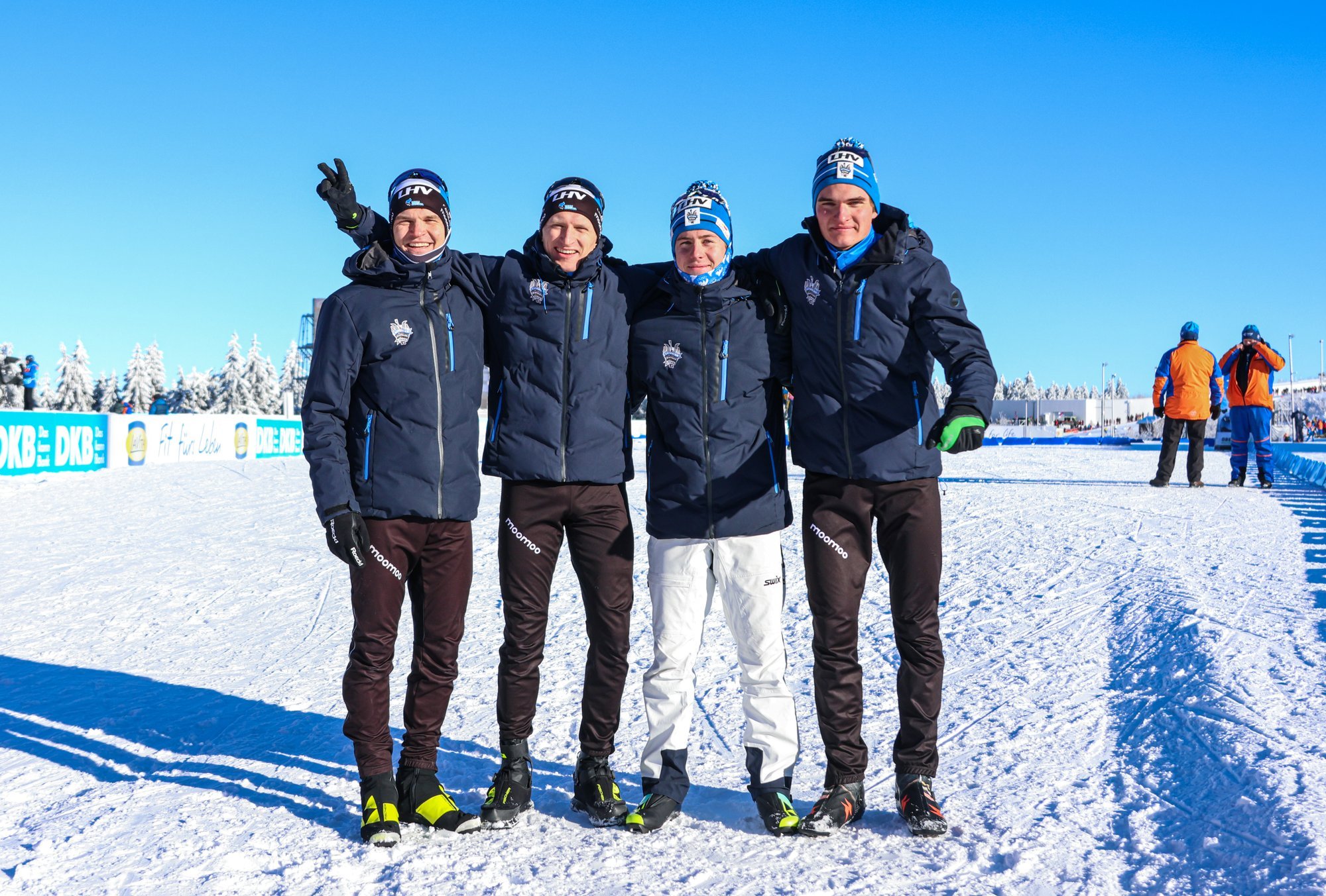 Viiendaks tulnud Eesti laskesuusameeskond kordas ajaloo parimat tulemust, käsil on pikkade aastate tugevaim hooaeg