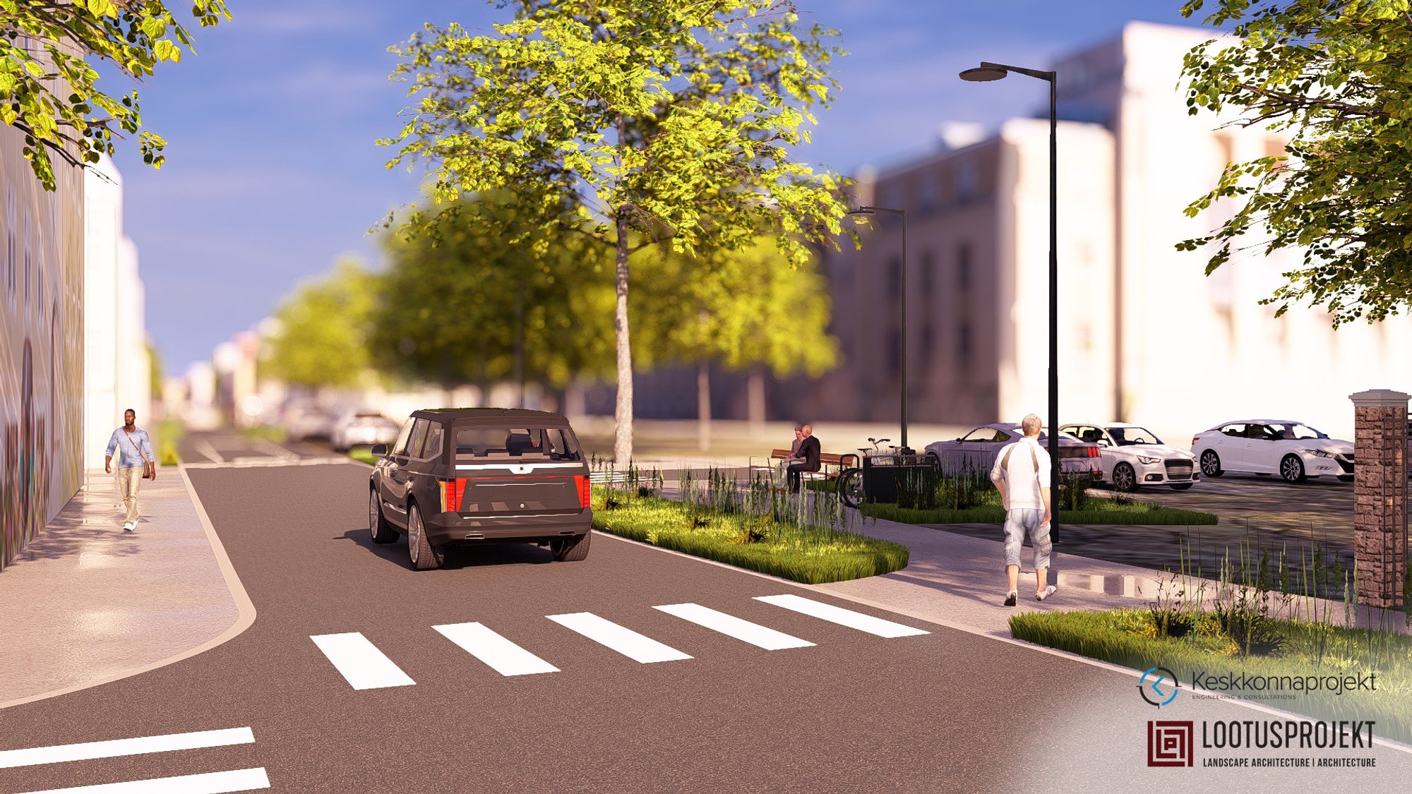 Tallinn parandab liiklusohutust Salme koolitänaval, uut haljastust ei rajata