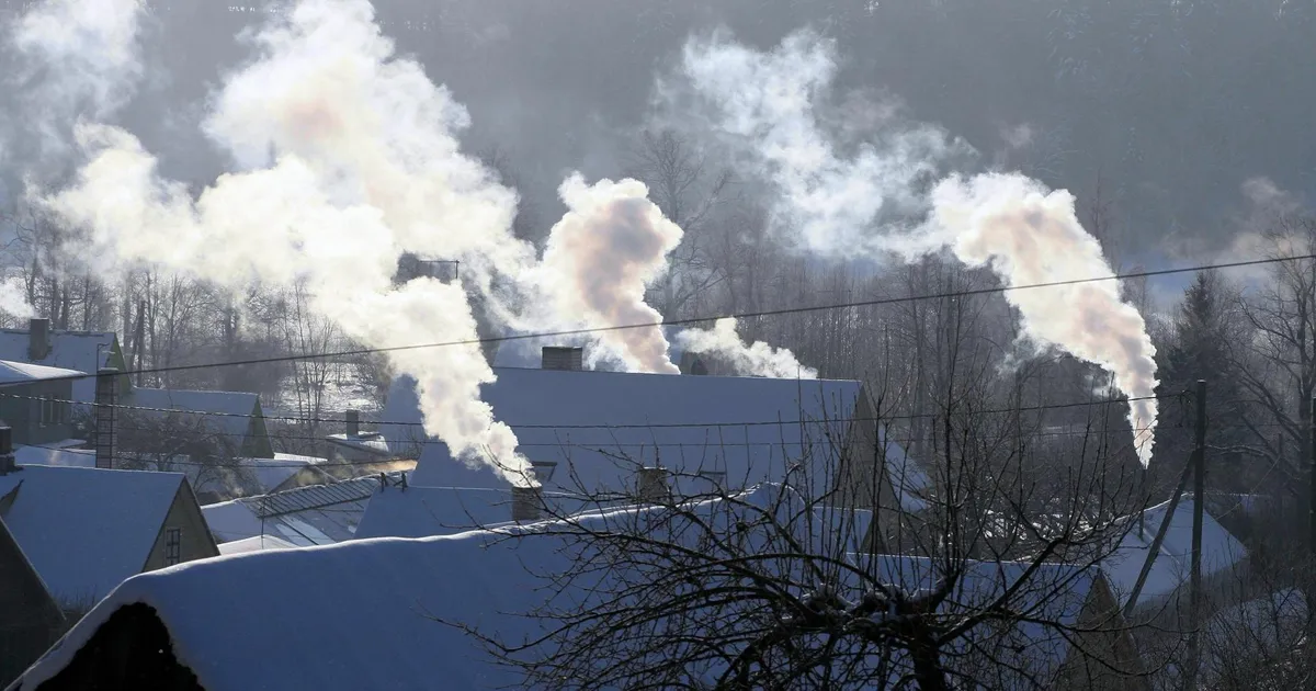 Õhuseire paljastas: külm tõi linna kohale paksu saastepilve