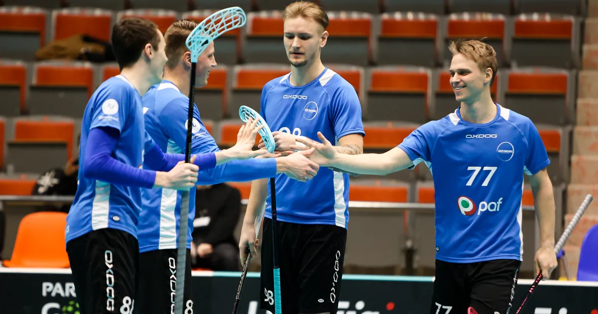 Eesti saalihokimeeskond püüab tihedal MM-valikturniiril edasipääsu