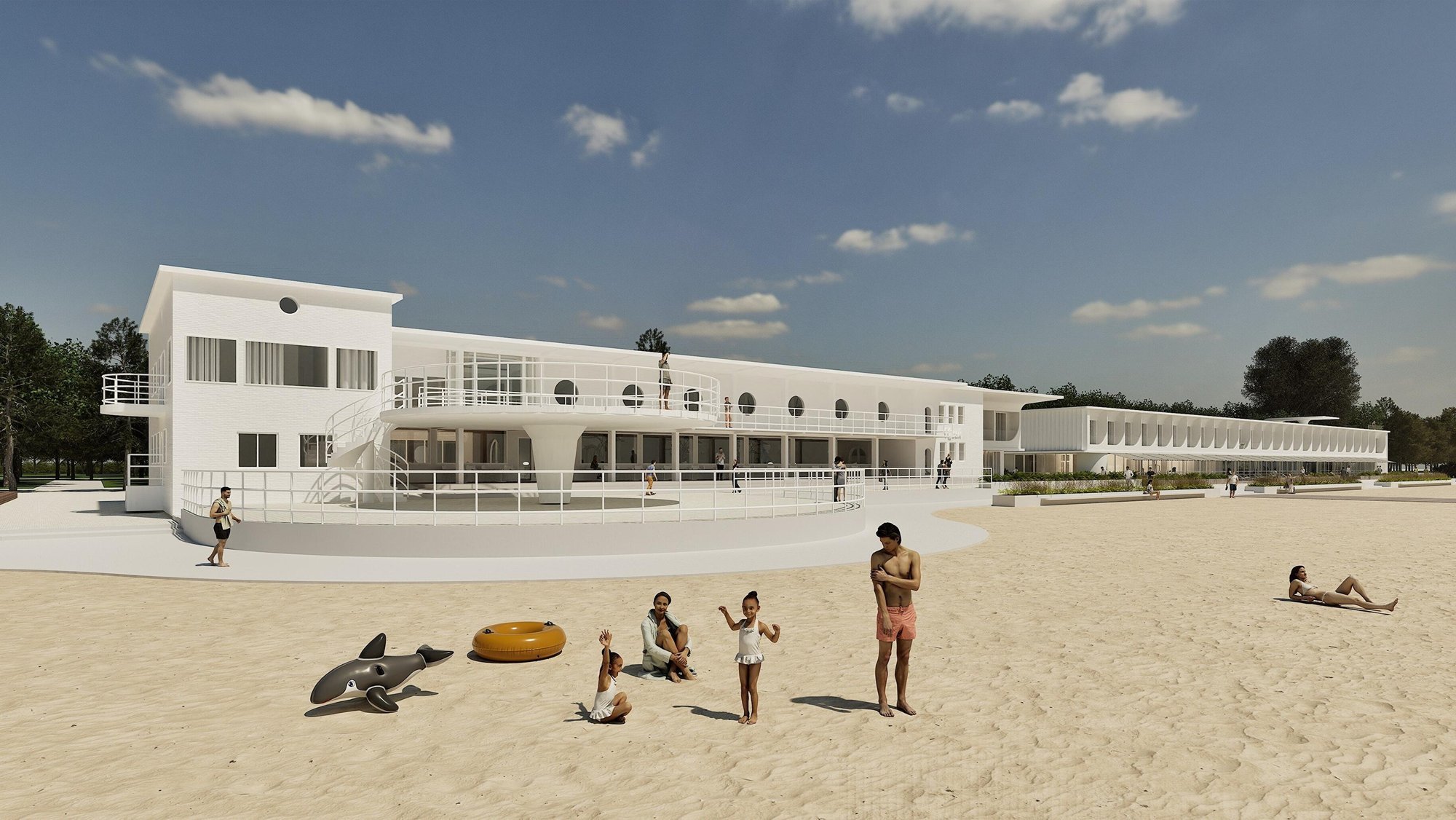 FOTOD | Pärnu  arhitektuuripärl: ajalooline rannahoone saab uue näo