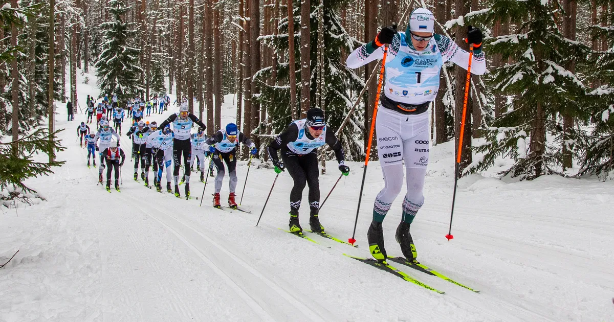 48. Alutaguse maratoni rada kulgeb üle kolme jääs järve