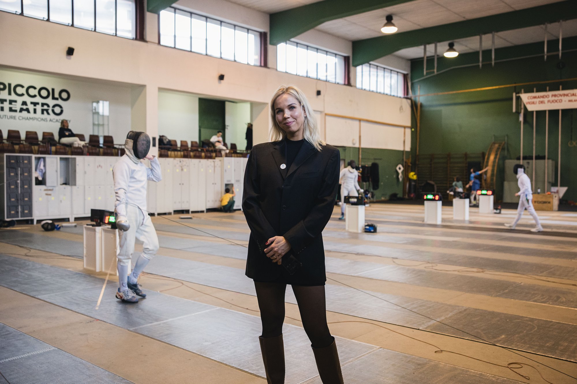 DELFI MILANOS | Olümpiavõitja Erika Kirpu saab emaks ja veab koos abikaasaga vehklemisklubi