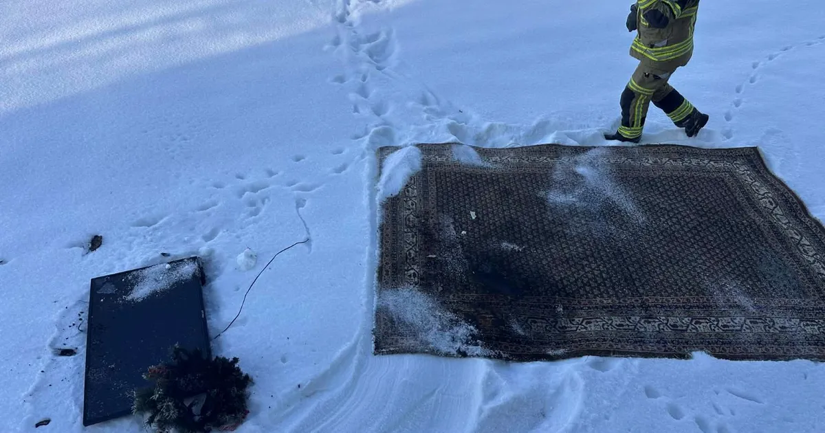 Järvejääl lõbusõitu teinud perekond sattus ohtu, korteris lahvatas põlema teler