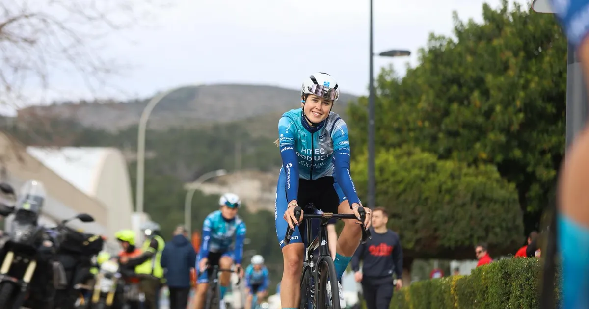 Laura Lizette Sander oli hooaja avavõistlusel esirinnas