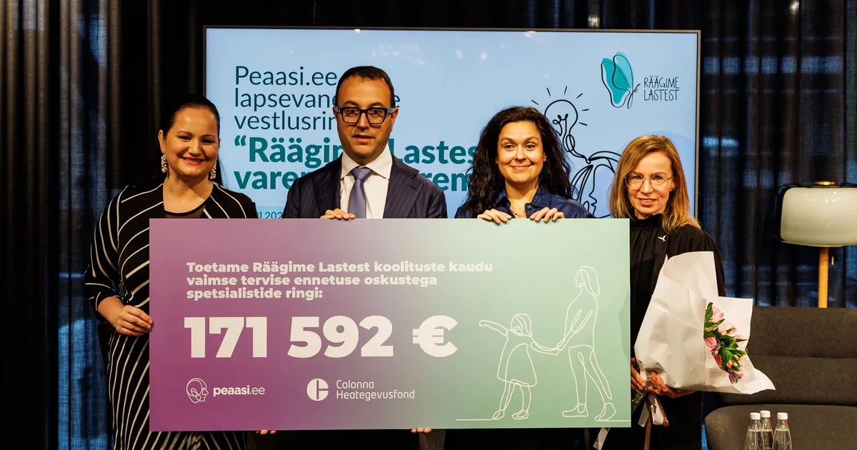 Itaalia ärimehe fondi suur kingitus: vaata, kes sai üle 170 000 euro