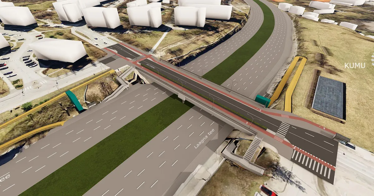 Tallinn uuendab Pallasti silda ja Kumu bussipeatuste ligipääse