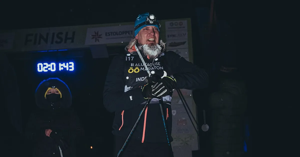 Miks üks kokk suusatab kuuendat korda järjest pimedas metsas?