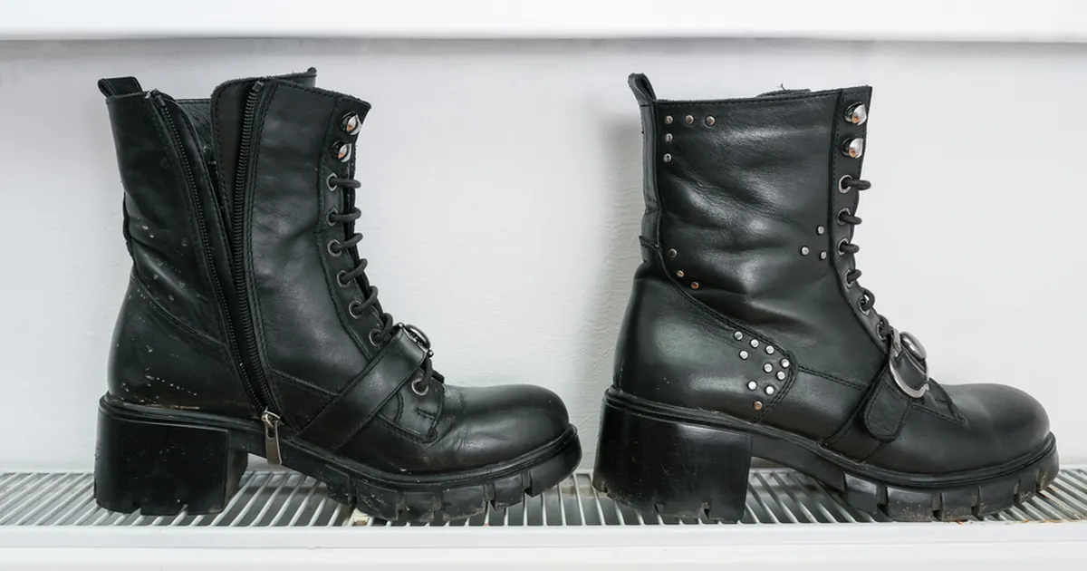 KAS TEADSID? ⟩ Põhjus, miks ei tohiks saapaid radiaatori peal kuivatada