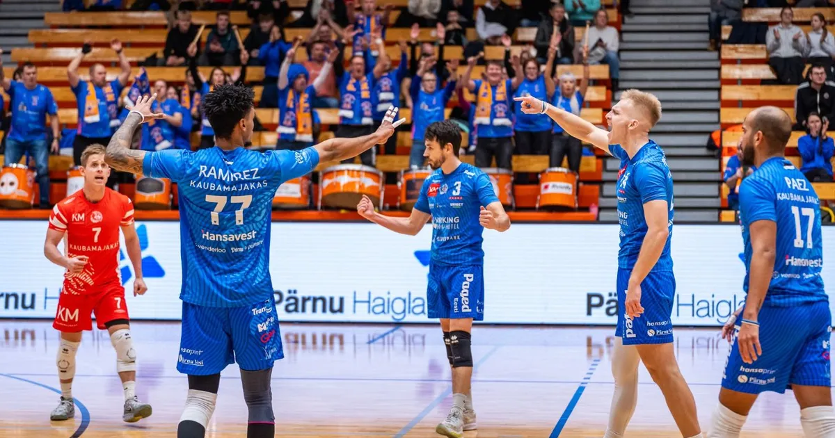 Leedu klubi alistanud Pärnu VK tagas koha poolfinaalis