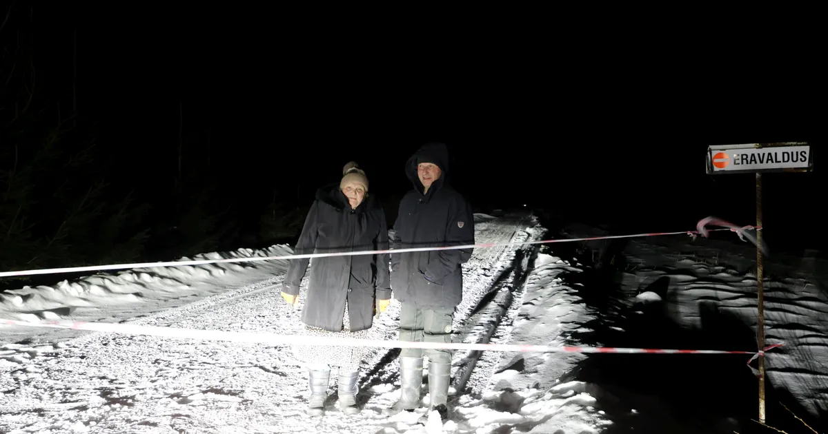 «Kas te märke ei tunne?» Autode voor erateel ajab Pikalombi talu pererahva marru