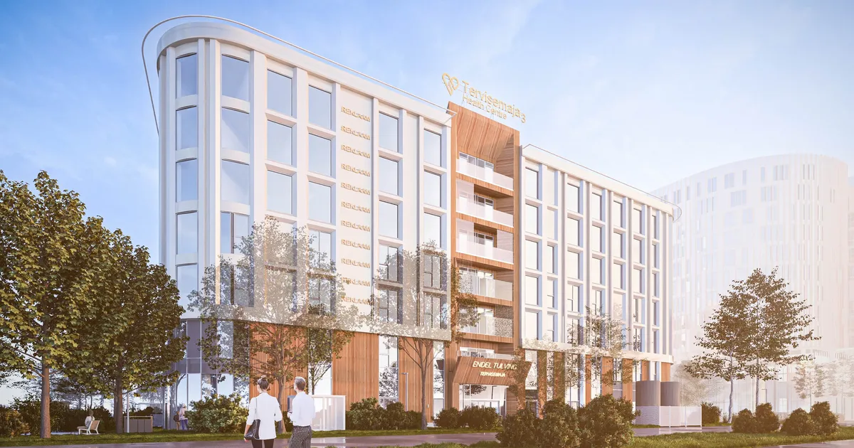 Ülemiste City terviselinnaku uus hoone sai nurgakivi