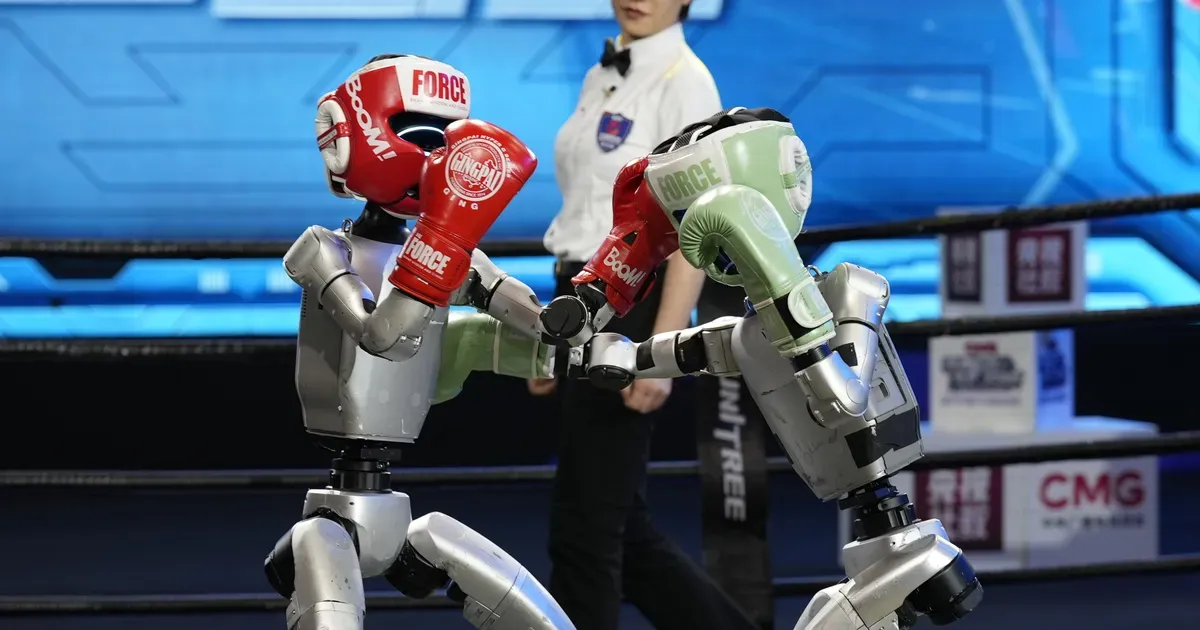 Robotite MMA: Hiinas avati maailma esimene humanoidrobotite võitlusliiga, võitja teenib üle miljoni dollari