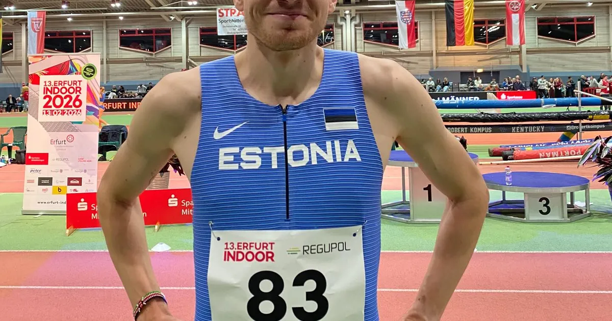 Lennufirma streik ei takistanud Deniss Šalkauskasel Eesti rekordit jooksmast. «Ma ei saanud aru, kus olen.»