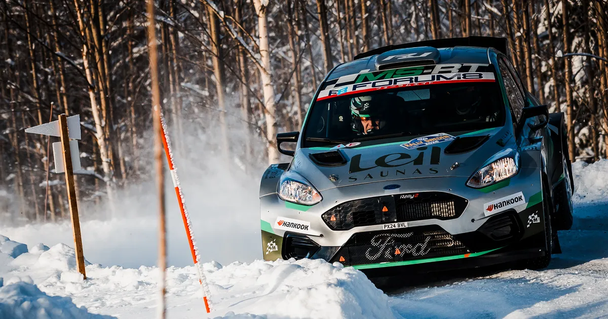 Rootsi ralli katkestanud Jürgenson: sõitsime teelt välja, meiega on kõik korras