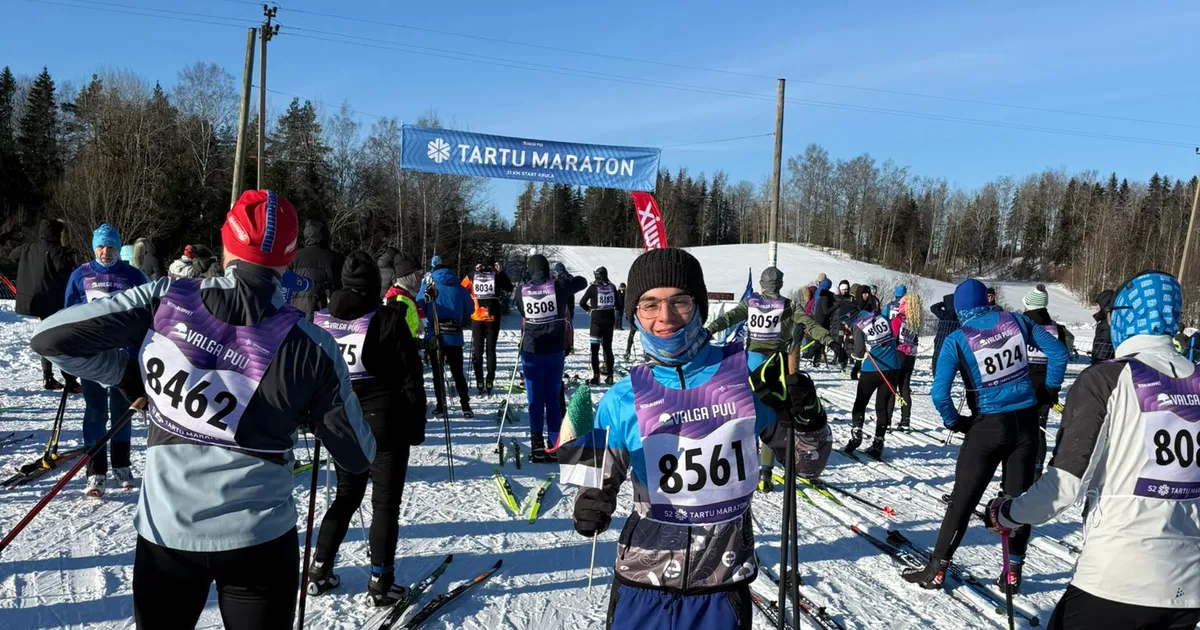 Olümpialinnast pärit vahetusõpilane sai Eestis suusad alla ning osales Tartu maratonil