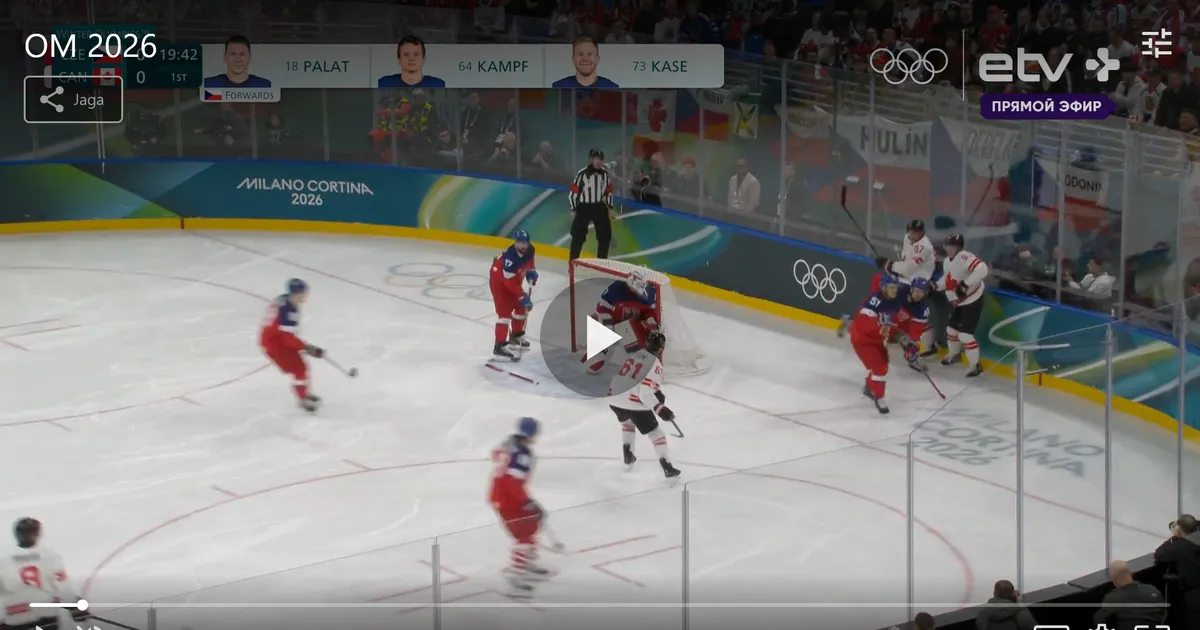 ERR sisustas olümpia hokiülekandeid agressorriigi keeles teavitusega