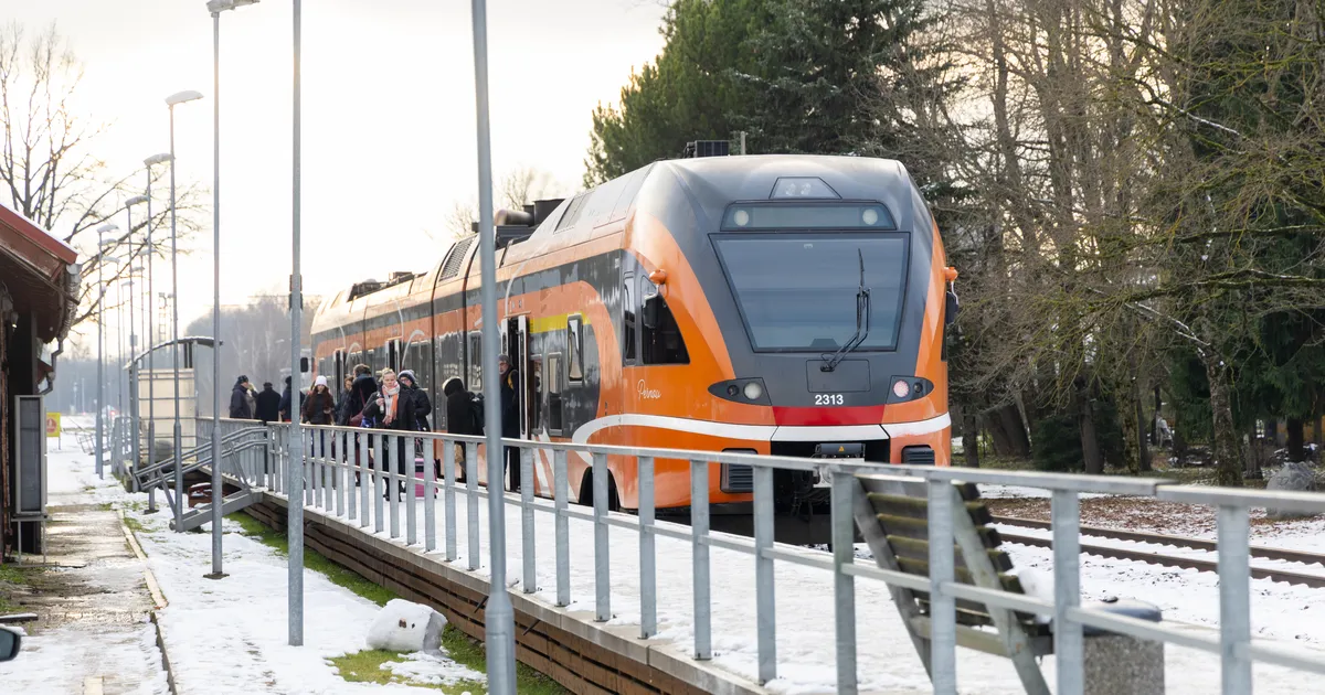 Lõunasuuna rongiliiklus on taristurikke tõttu häiritud
