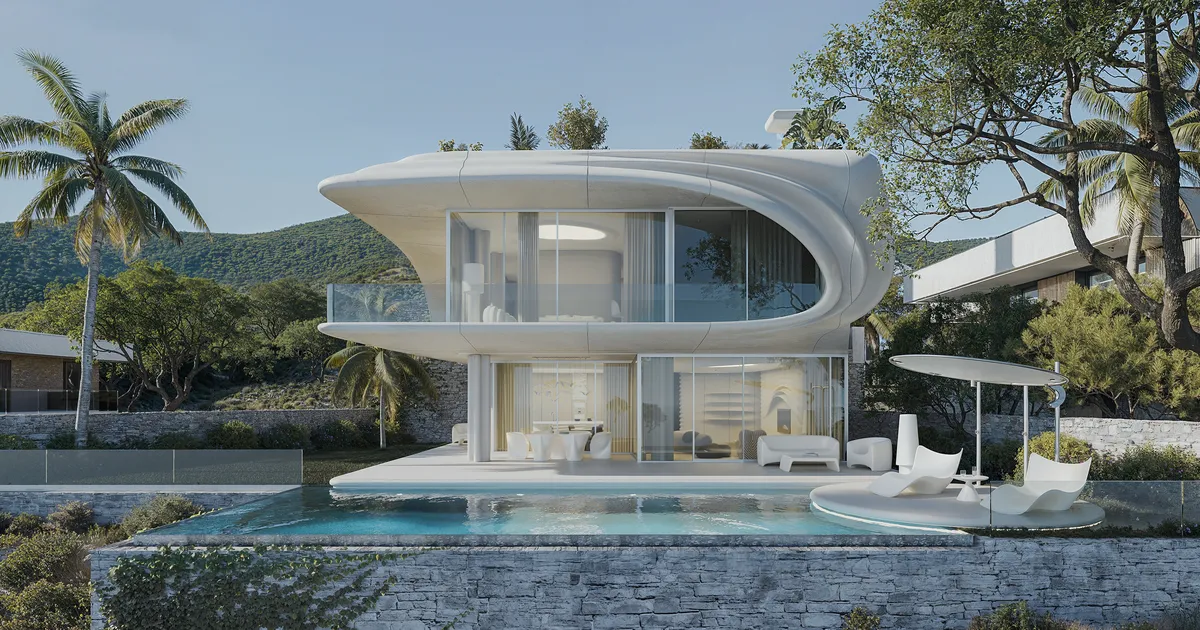 PILDID ⟩ Hispaania lõunaranniku uus arhitektuuripärl: luksusvilla, mis sündis murduvast lainest