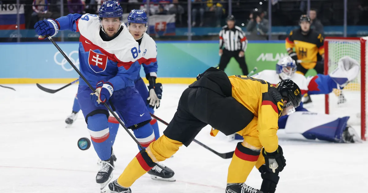 OLÜMPIAHOKI ⟩ Slovakkia külvas Saksamaa väravatega üle ja jõudis poolfinaali