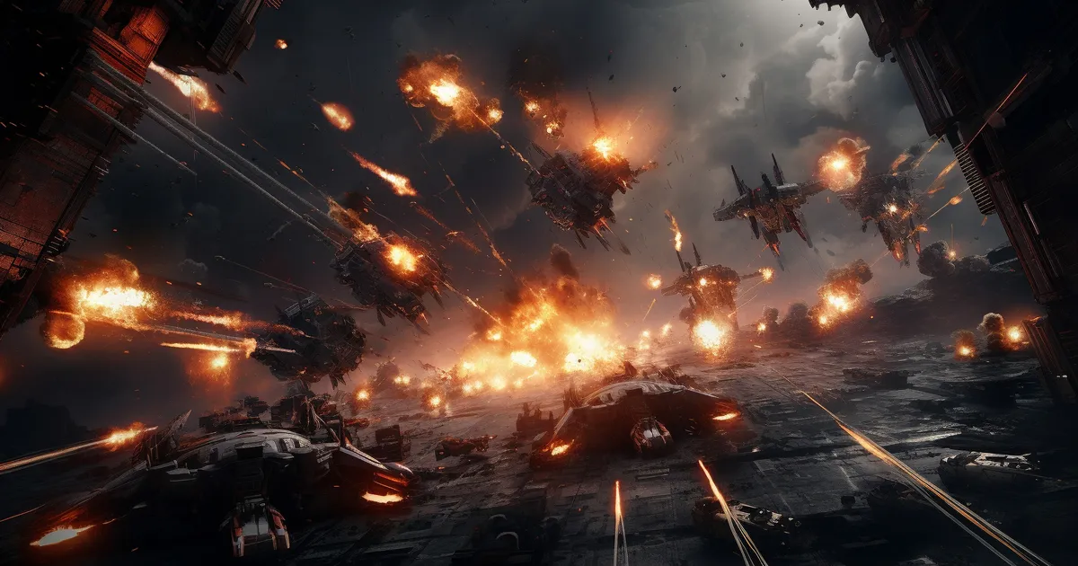 Kui III maailmasõda saaks alguse kosmoses, siis just nii laastav näeks välja esimene nädal