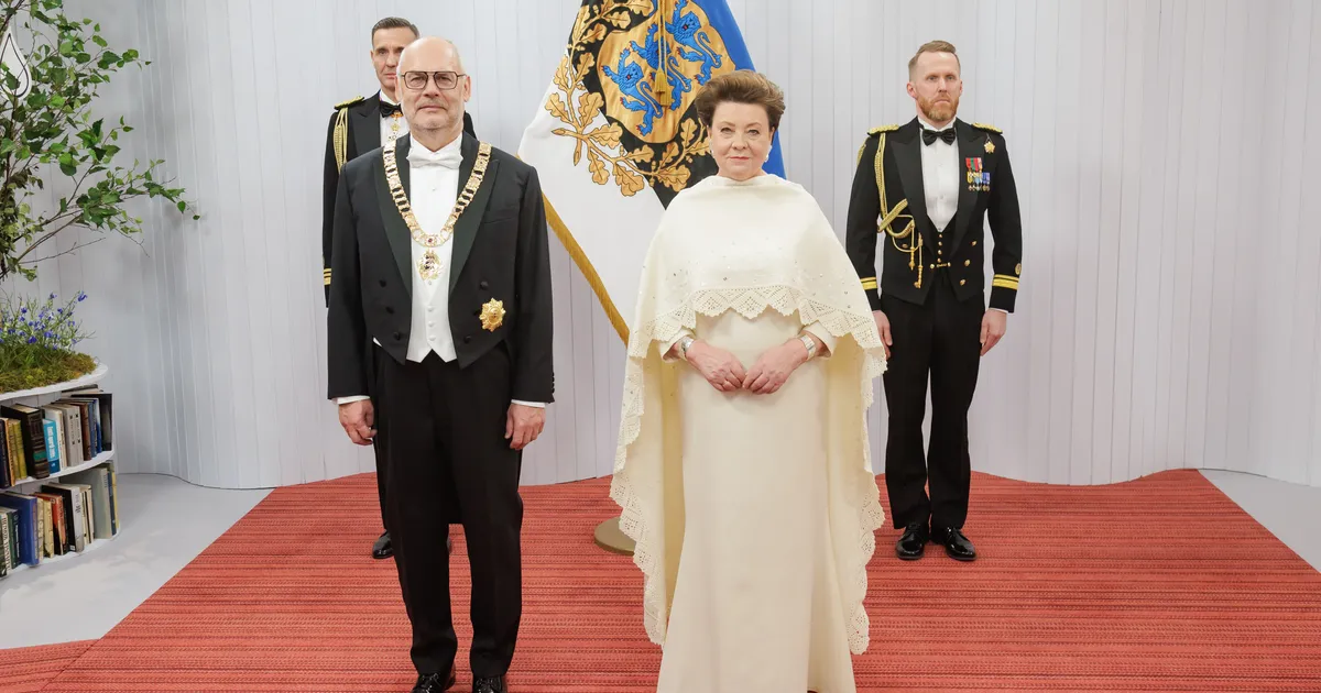 OTSE ⟩ EV108. Presidendi vastuvõtt Estonias: tervitustseremoonia Valges saalis