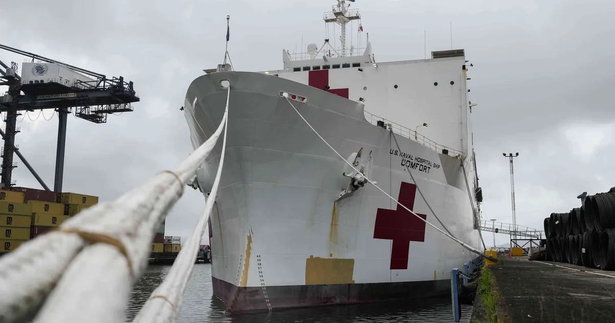 Vastupidiselt Trumpi teatele USA haiglalaeva Gröönimaale läkitatud pole