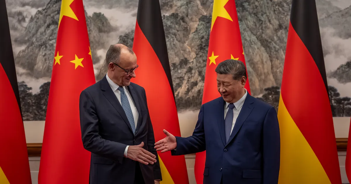 Merz sõitis USA heitlikkuse taustal Hiinaga suhteid soojendama