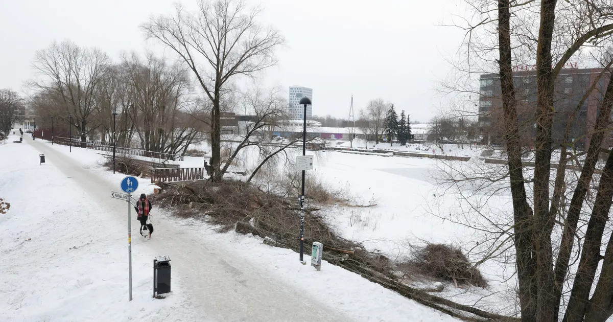 Uljad noored tegid Emajõel lõket: poolteist tundi hiljem keelati jääle minek