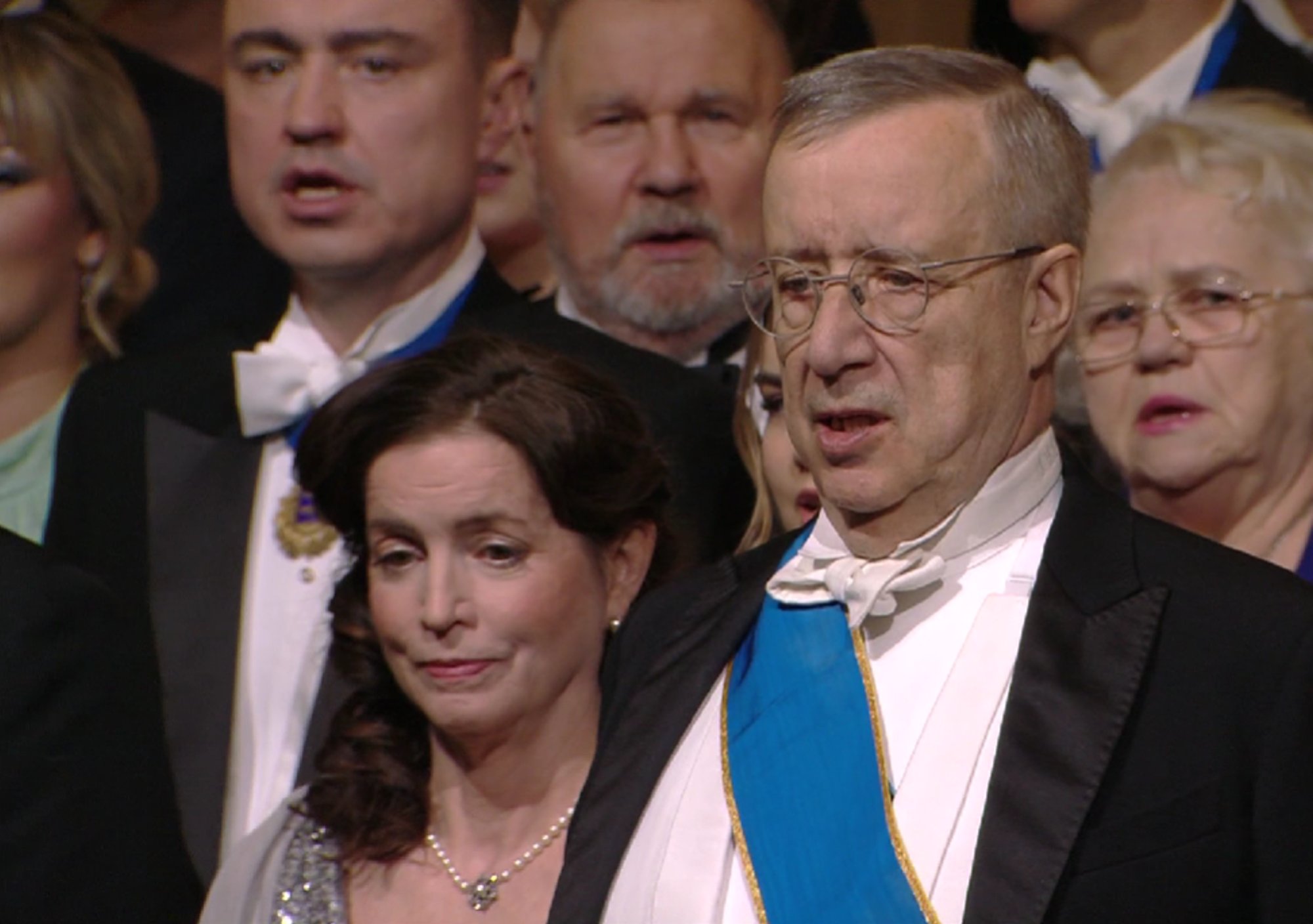 FOTO | Lahutamatud! Toomas Hendrik Ilves väisab esmakordselt vastuvõttu koos ameeriklannaga