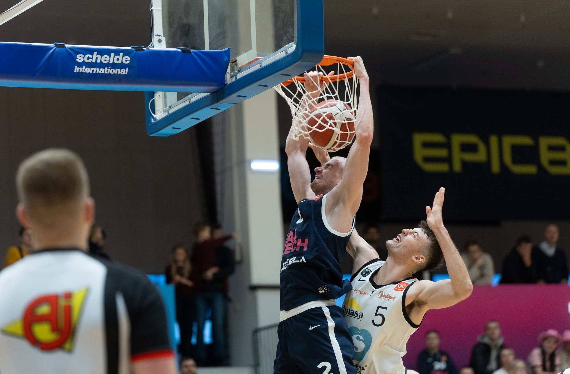 MÄNGU HETK | Jurkatamm surus TalTechi ilusa rünnaku lõpetuseks palli ülevalt alla