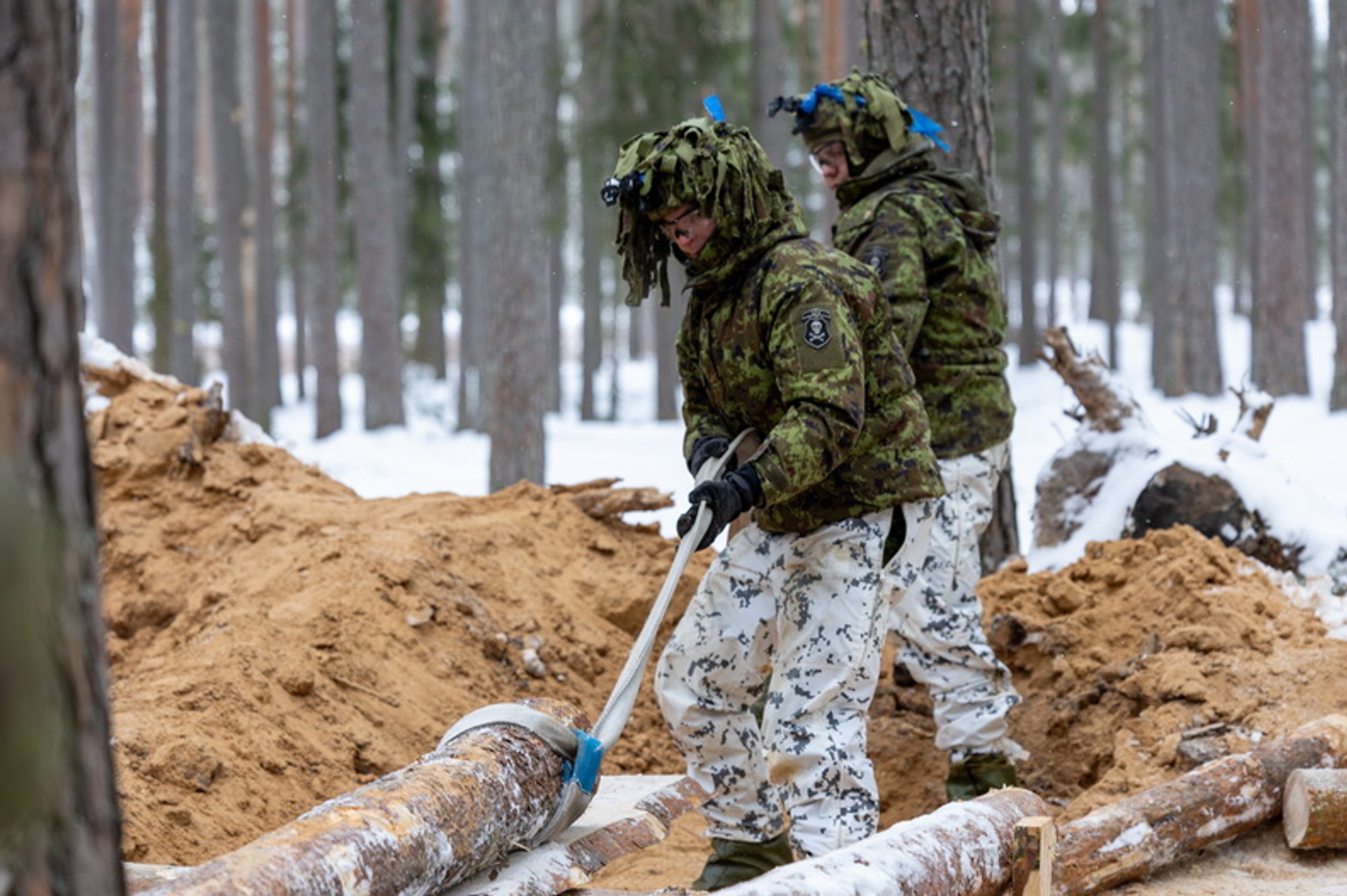 FOTOD | Lõuna-Eestis lõppes Kuperjanovi jalaväepataljoni kaitsevalmidusõppus Kuldlabidakene