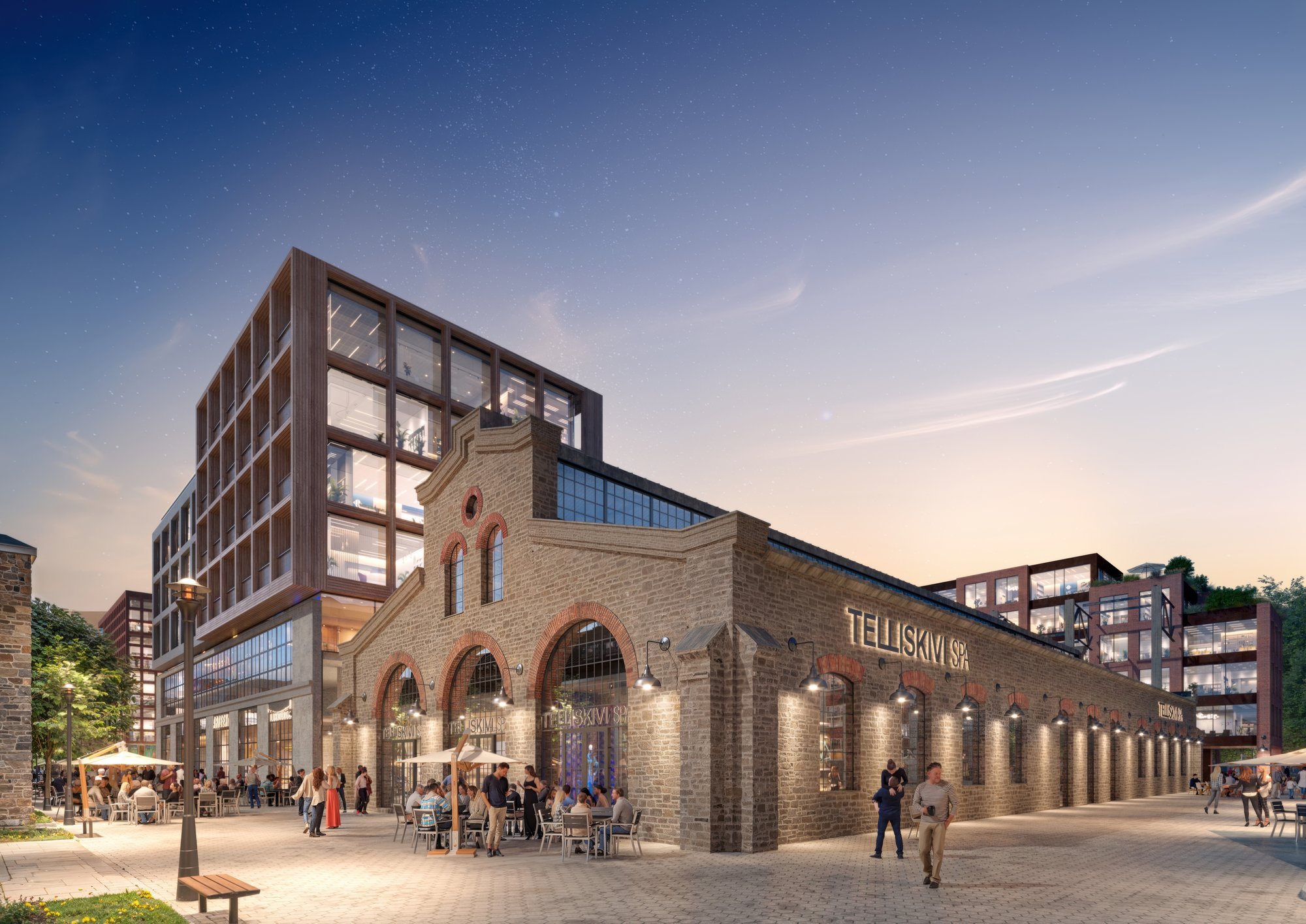 Telliskivisse ehitatakse uhke spaа- ja saunakeskus