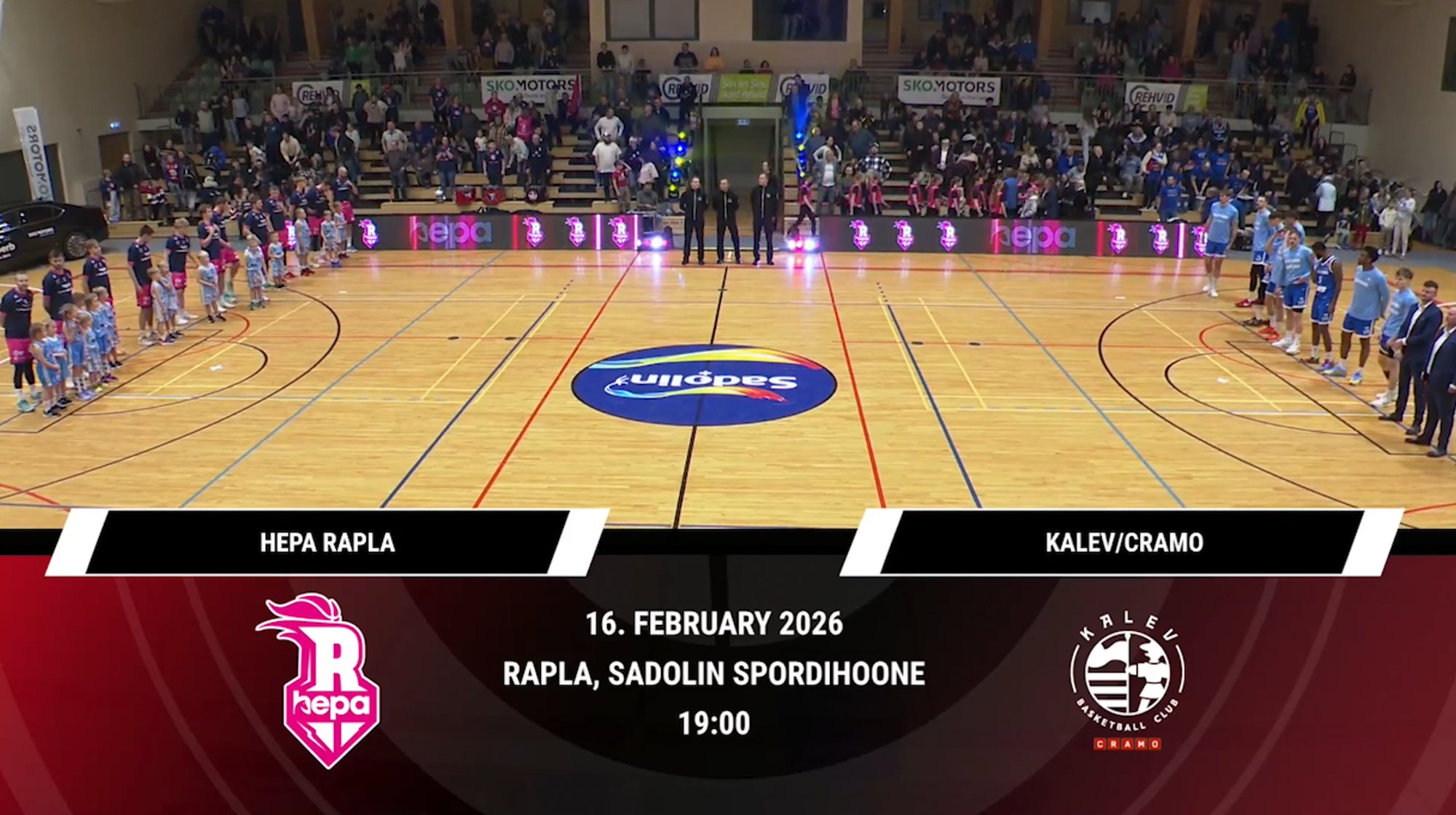 TÄISPIKKUSES | Vaata uuesti Hepa Rapla - Kalev/Cramo kohtumist!