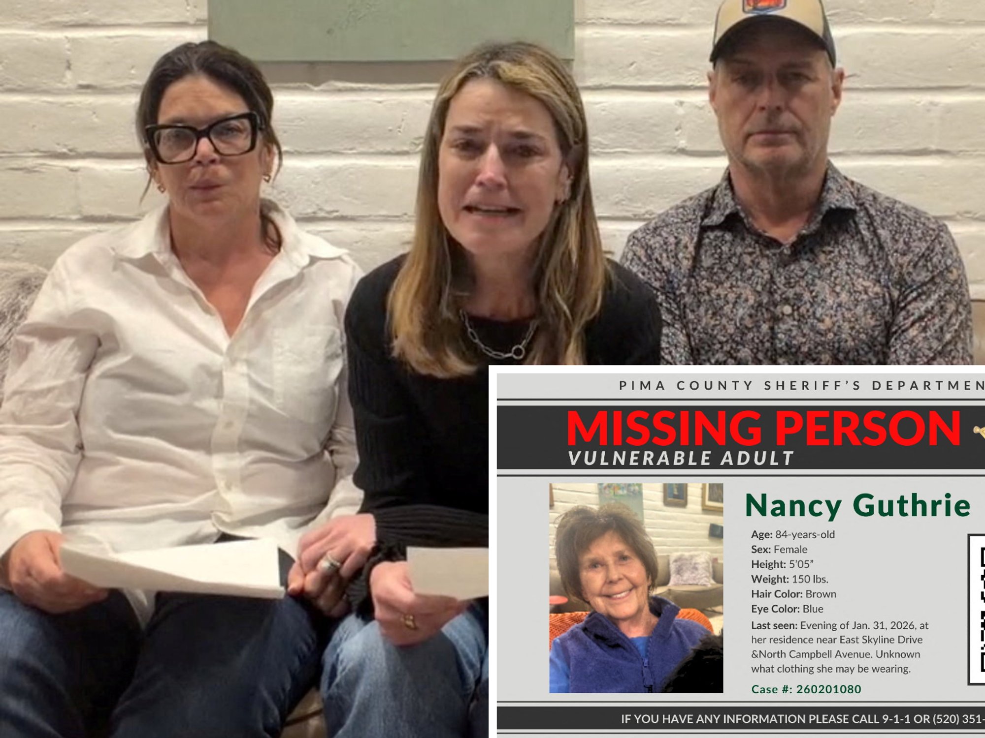 VIDEO | „Me peame teadma, et ta on elus!“ USA telesaatejuht Savannah Guthrie pöördus oma ema röövija poole