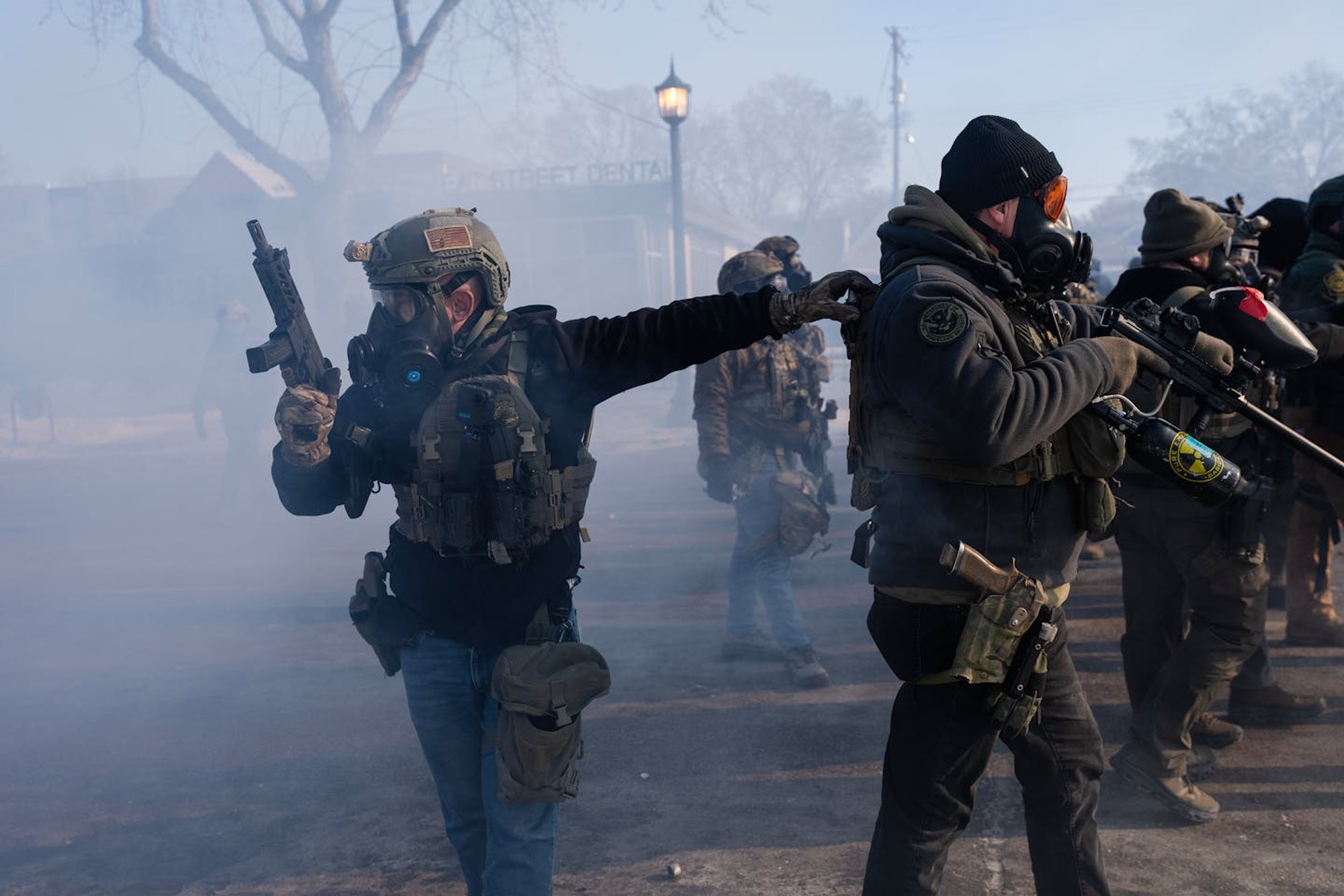 USA sisejulgeolekuministeeriumi töötajad Minneapolises saavad kehakaamerad