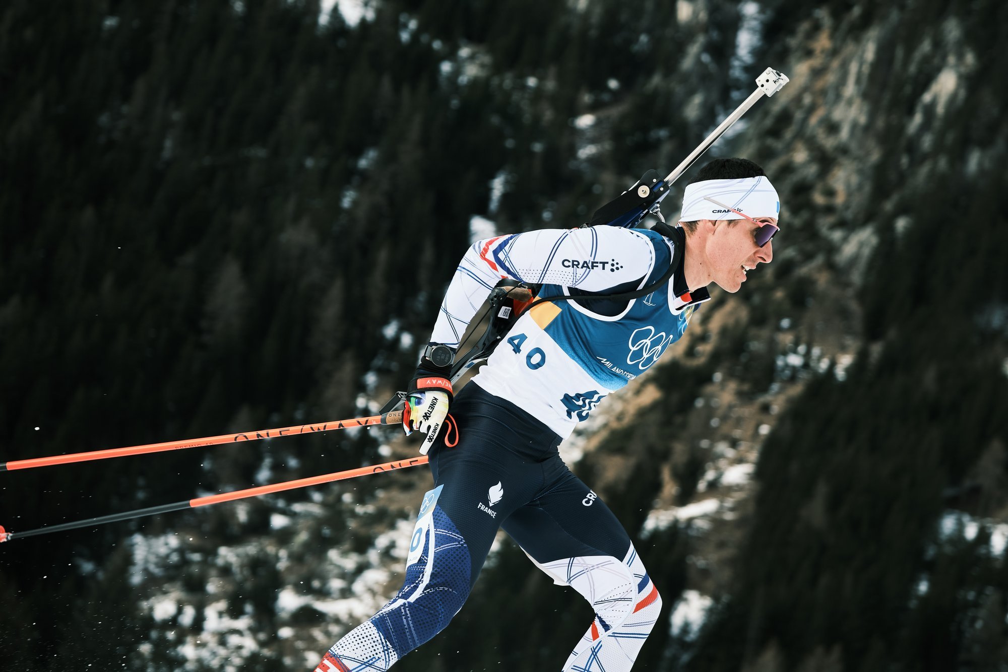 FOTOD | Laskesuusa meeste sprindikulla võitis Maillet, Zahkna ja Siimer pääsesid jälitussõitu