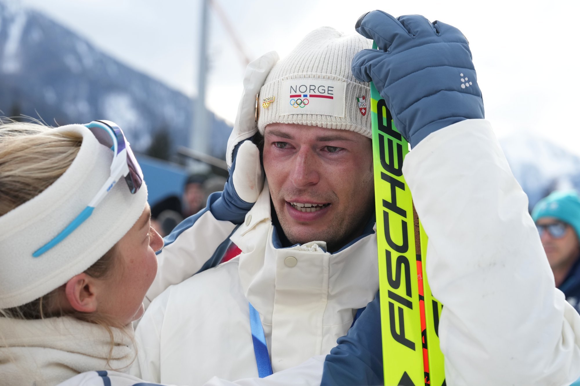 Pisarates Laegreid puistas pärast medalivõitu otse-eetris südant: petsin oma elu armastust