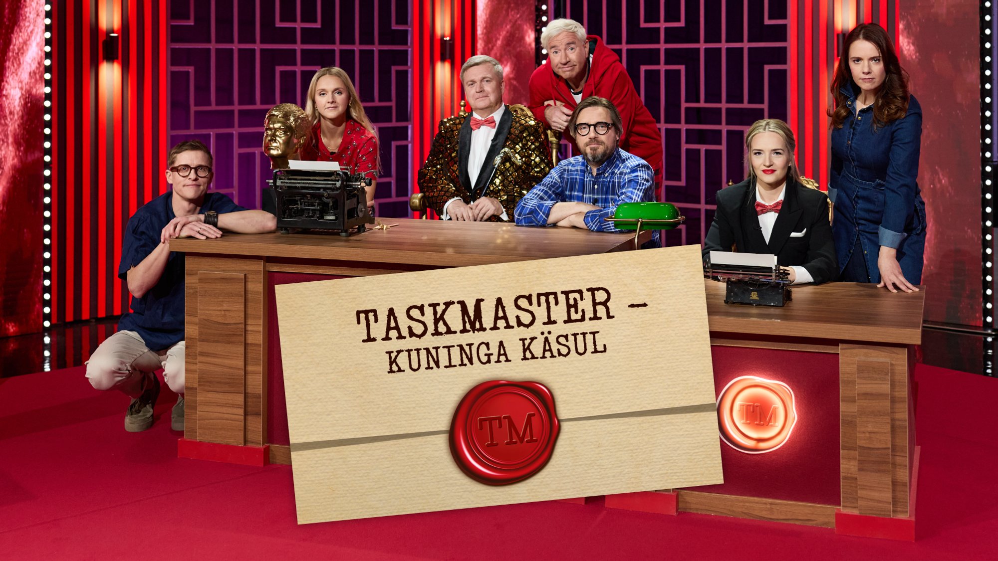 TV3 värsket telesõud „Taskmaster – kuninga käsul“ hakkab juhtima Jõekalda koos armastatud näitlejatariga
