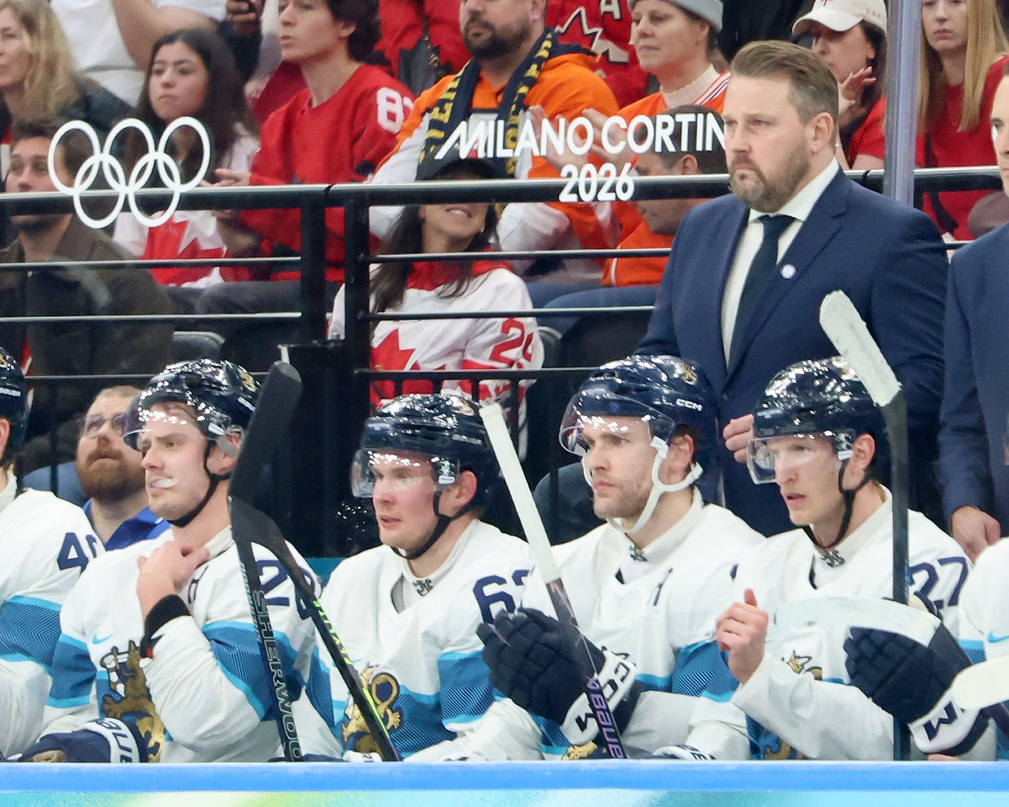 Soome hokikoondise peatreener: meie arvates oli Kanada võiduvärav suluseisust