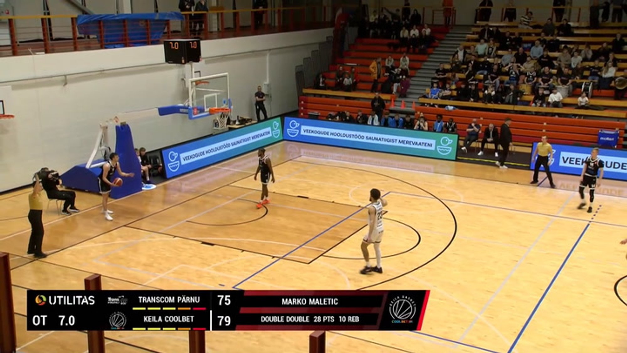 MÄNGU HETK | Peep Pahv ja Keila Coolbeti meeskond juubeldab magusa võidu järel