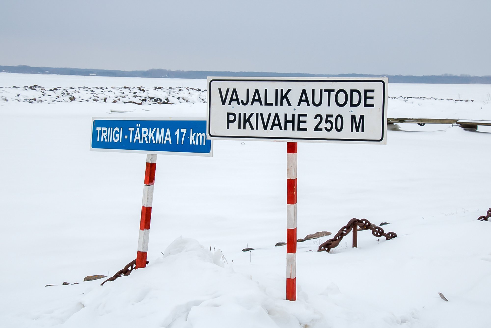 Transpordiamet kutsus kokku kriisikoosoleku: Hiiumaa ja Saaremaa vahele plaanitakse jääteed