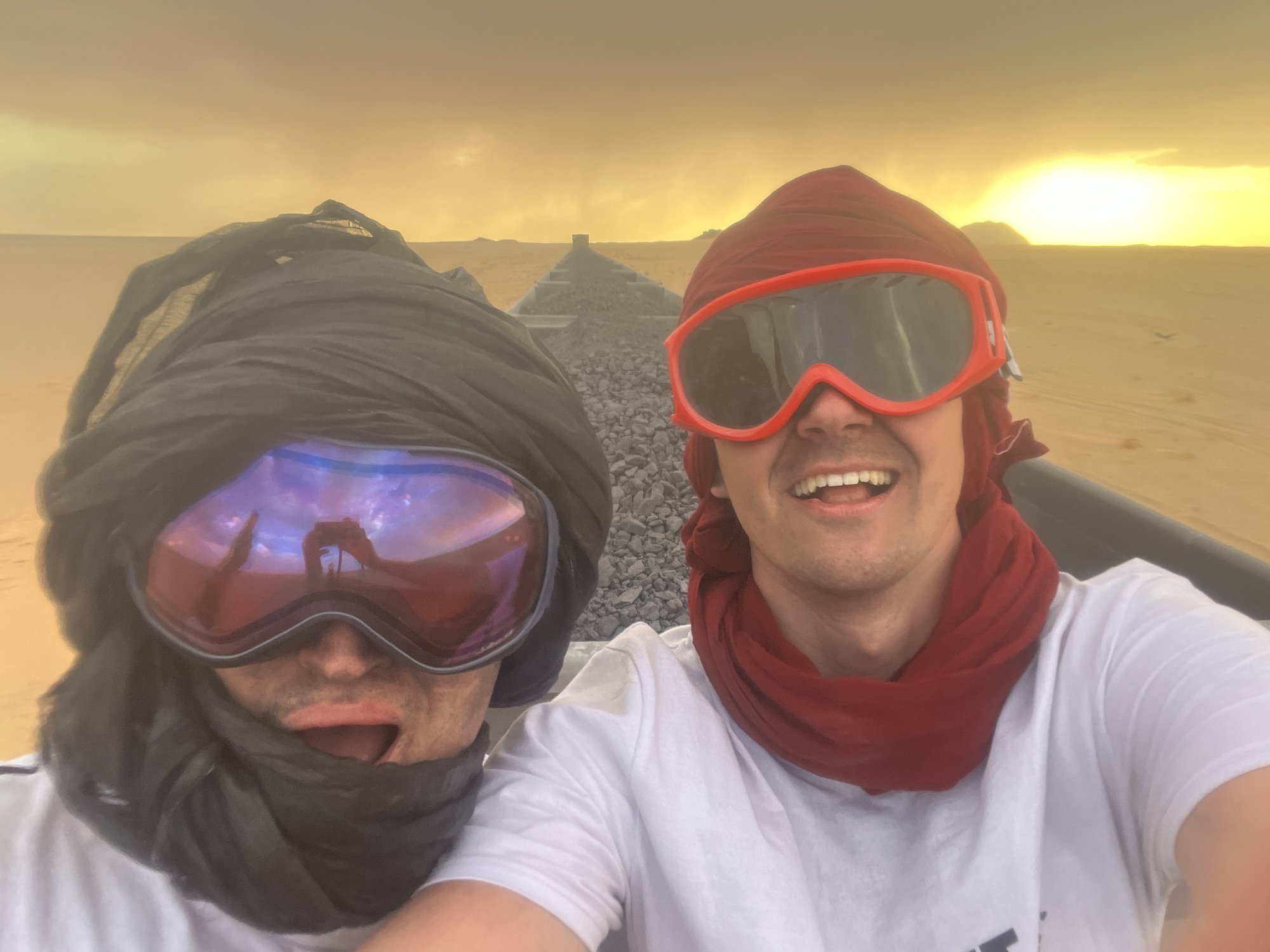 „Kõige hullem asi, mis me oleme teinud!“ Eesti seiklejad kõditasid närve Mauritaania kurikuulsal rongil